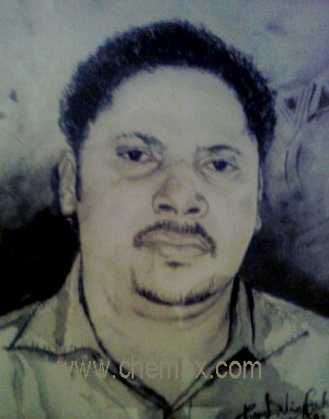 pencil portrait artwork by uche